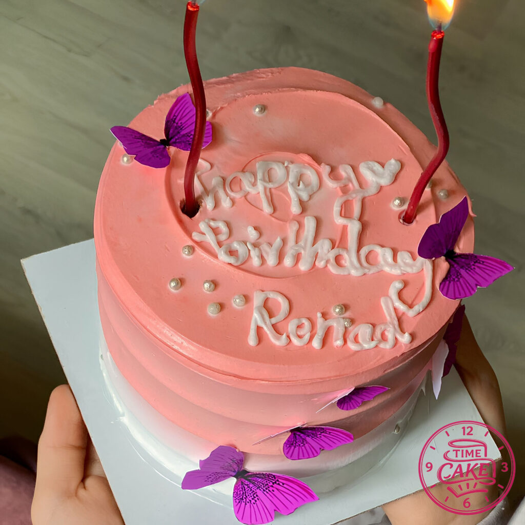 كيك فراشات 2