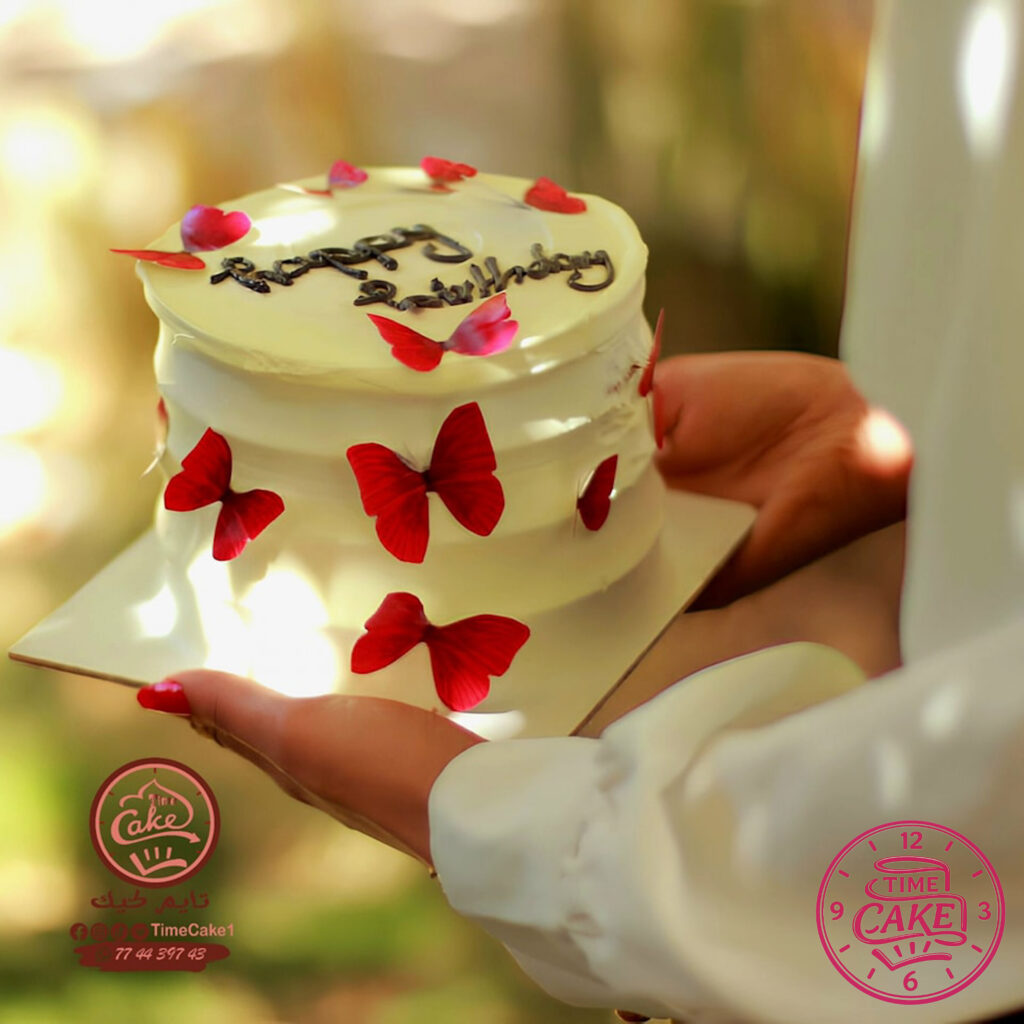 كيك فراشات 11