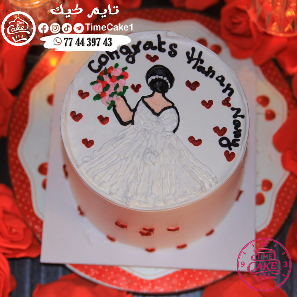 كيك خطوبة 10