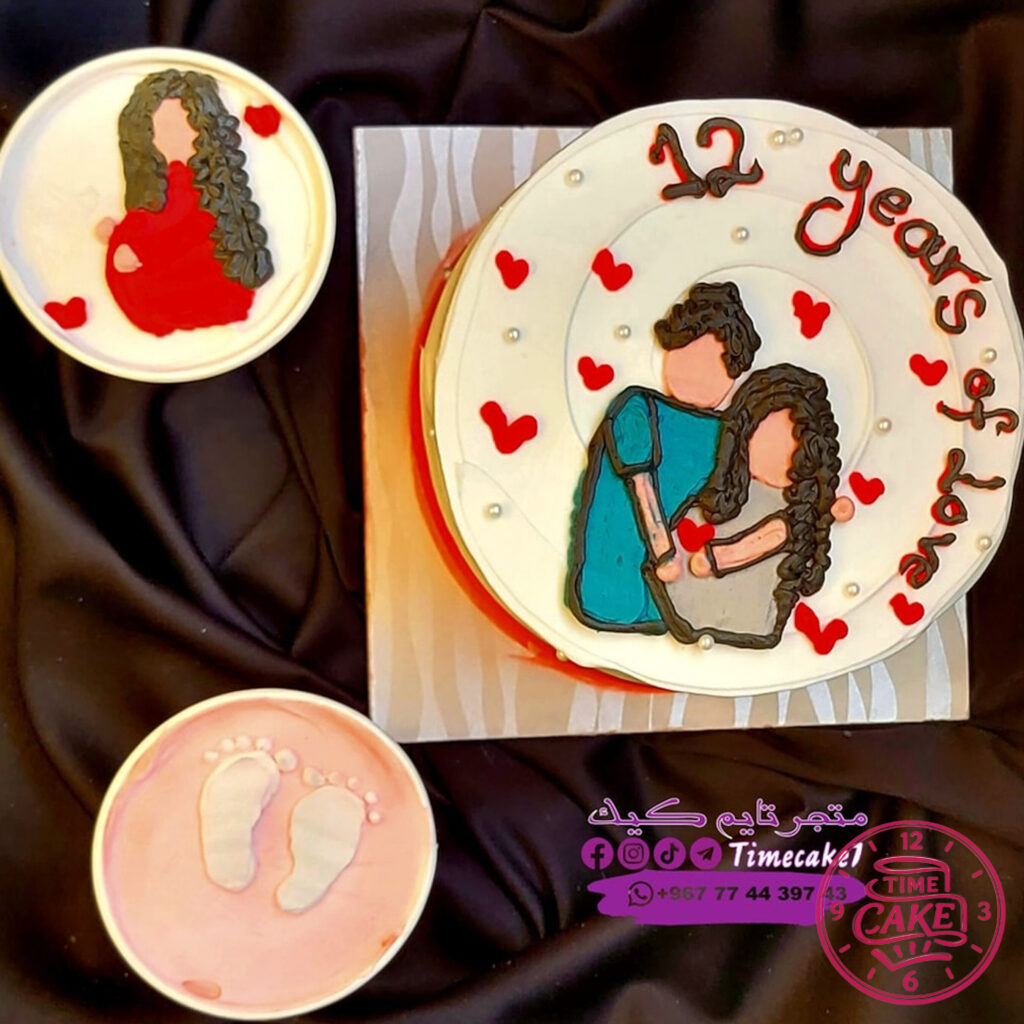كيك ذكرى زواج 27