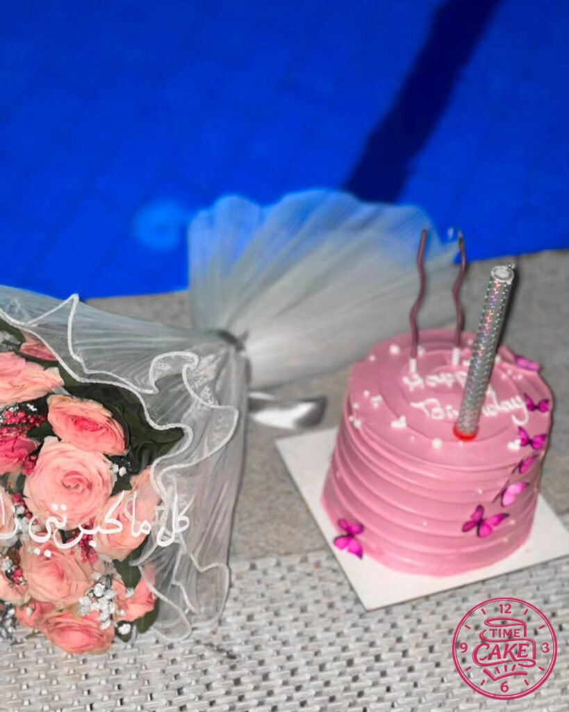 كيك فراشات 30