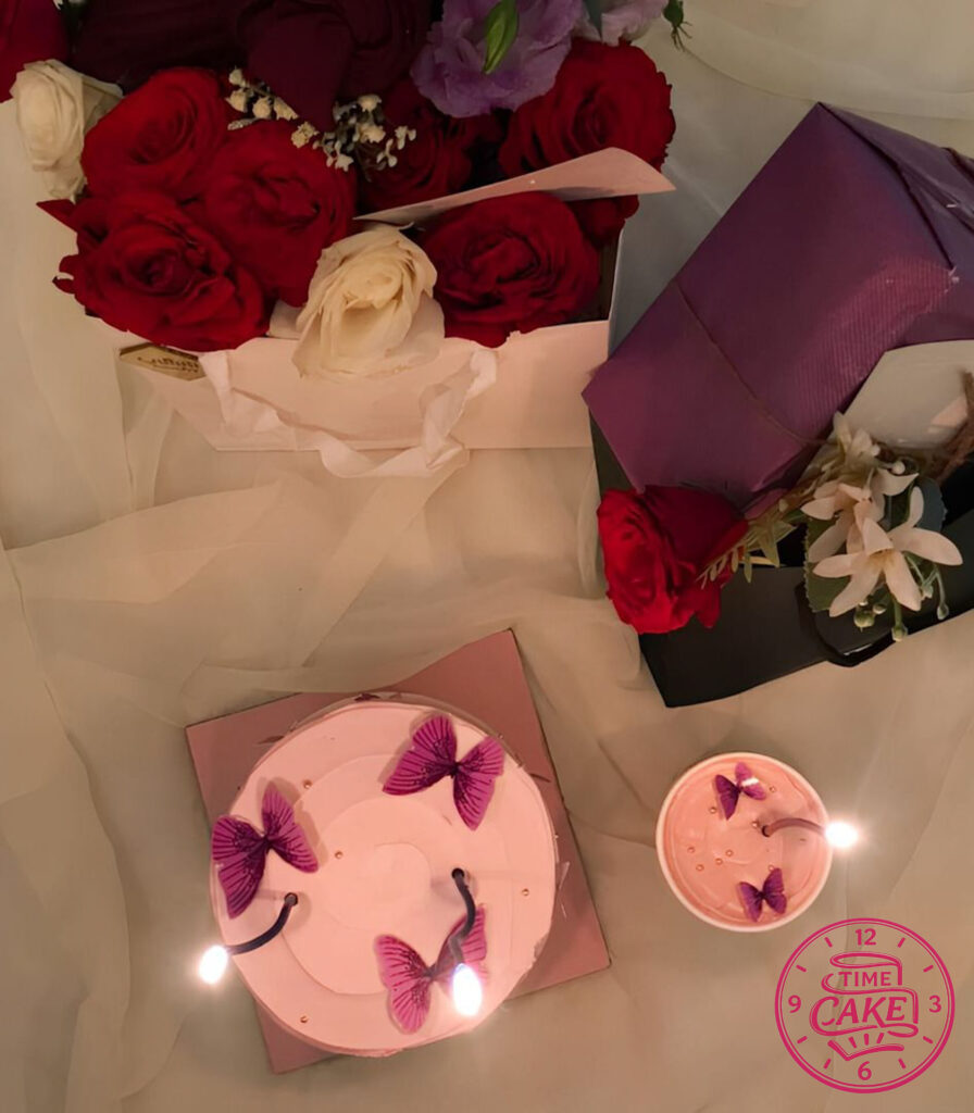 كيك فراشات 27