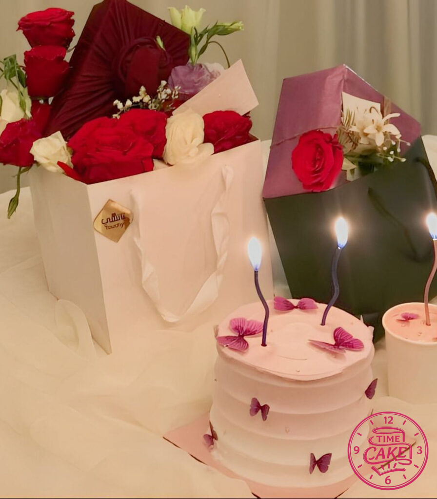 كيك فراشات 27