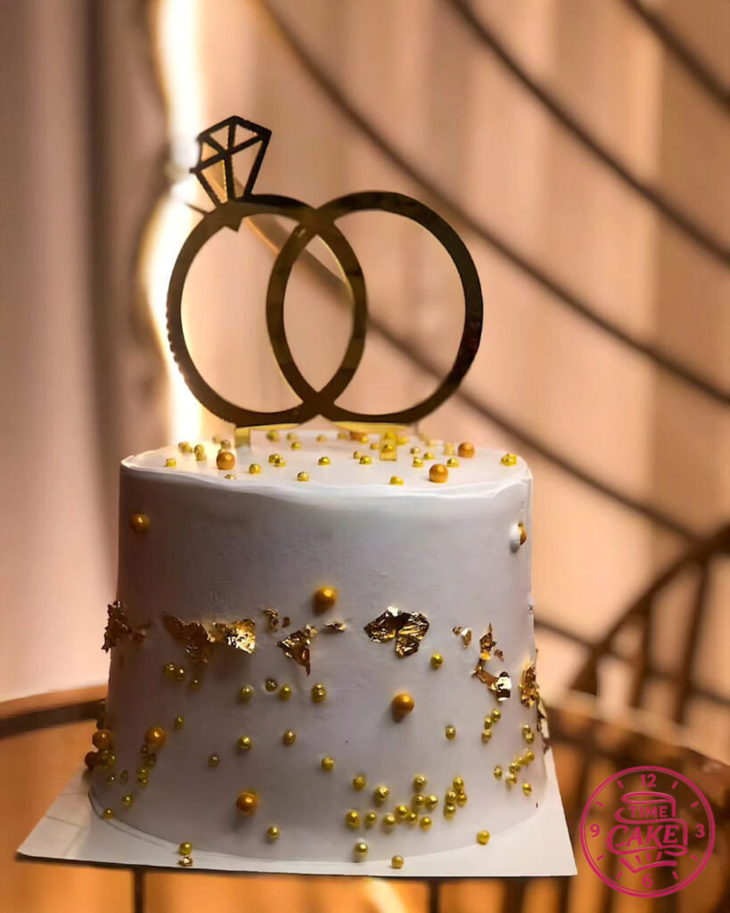 كيك خطوبة 50